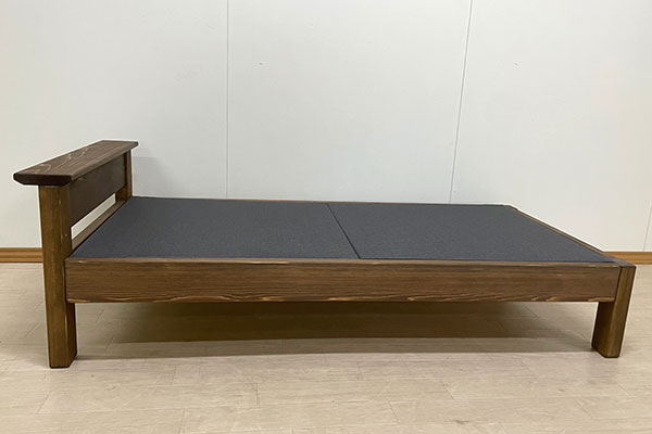 畳のディベッドのような木製ひのきソファー　コンパクトサイズ2402036