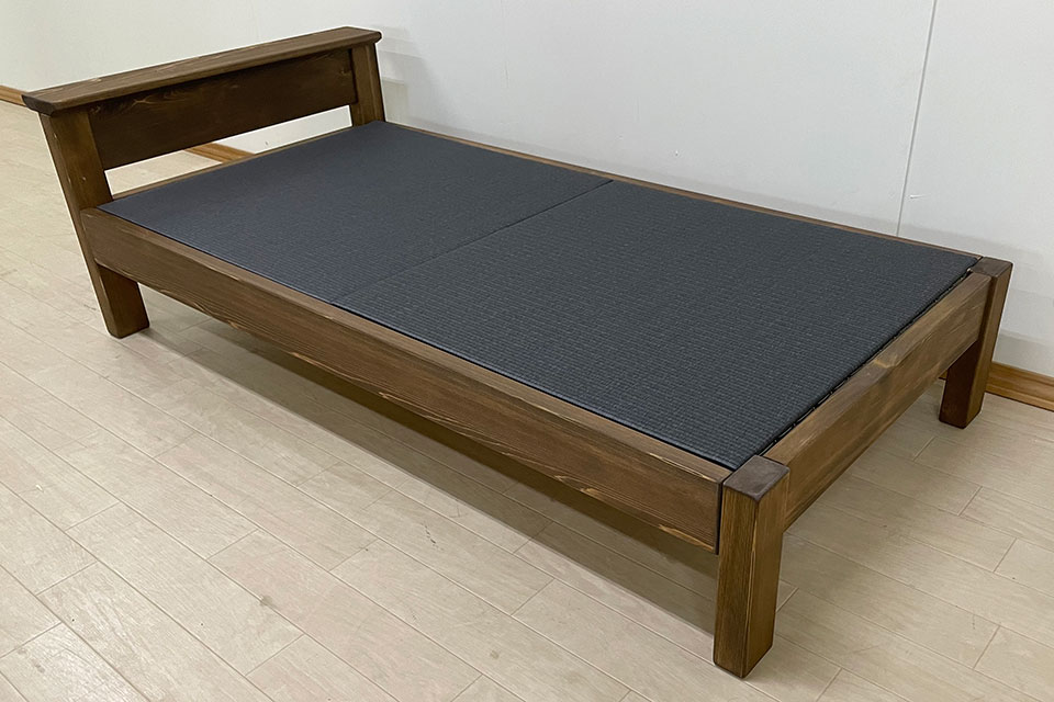 畳のディベッドのような木製ひのきソファー　コンパクトサイズ　2402036